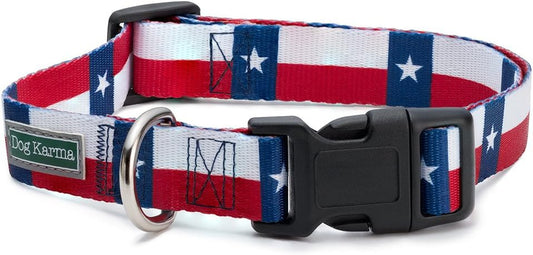 Texas Flag Dog Collar (Large)
