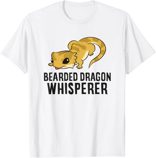 Bearded Dragon Whisperer Cute Bearded Dragon Lizard T-Shirt